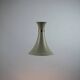 Light Grey Metal Pendant Lamp – Diabolo Shape, Scandinavia, 1960s