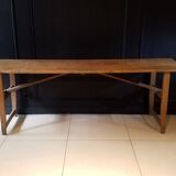 Folding brewery table