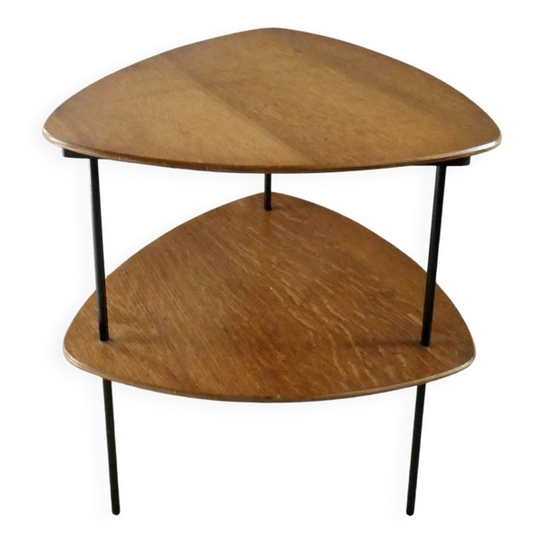 Guéridon tripode, table d'appoint, vers 1950