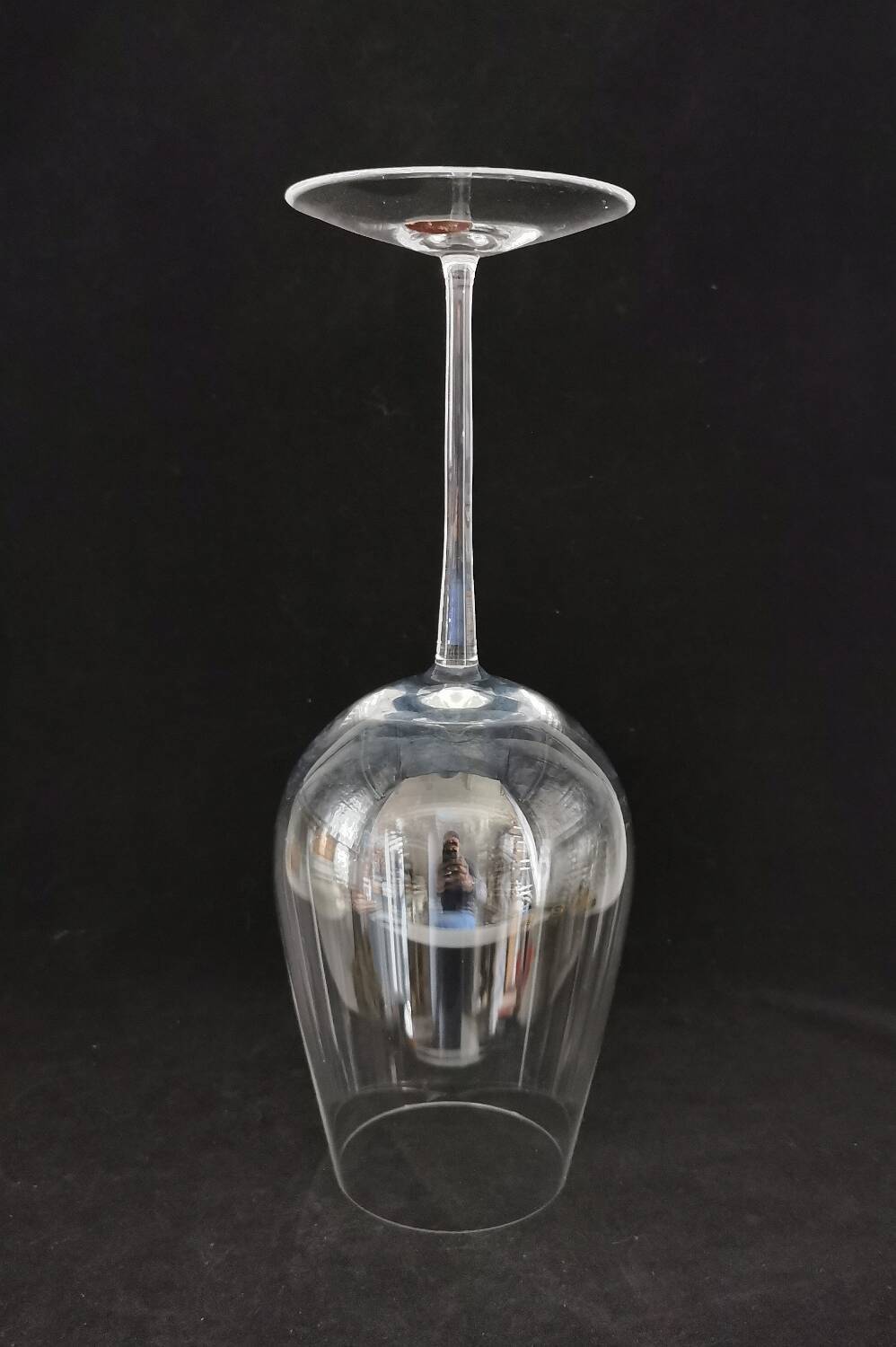 Large Moser crystal tasting wine glass 37 cm