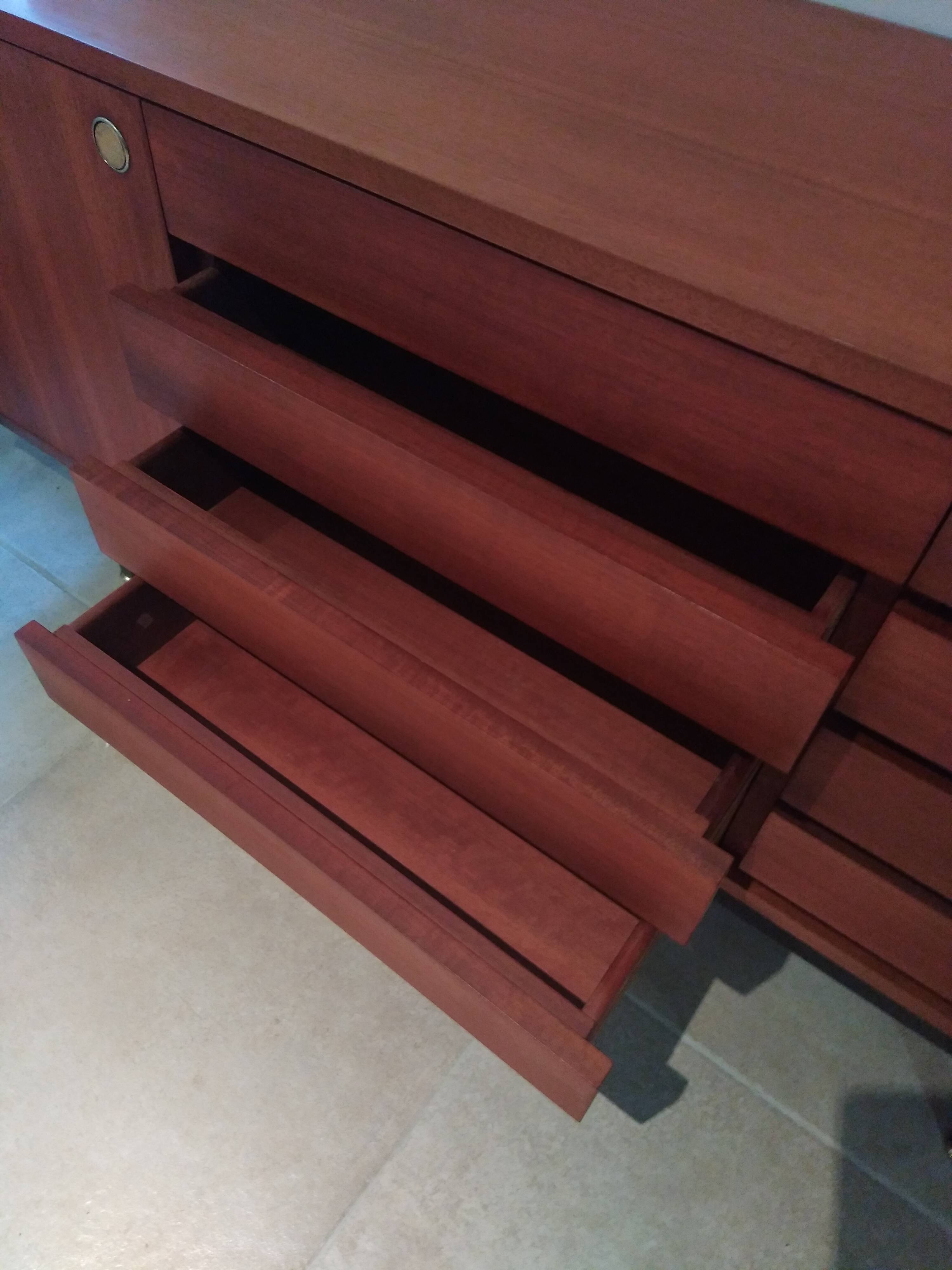 Louis Paolozzi mahogany sideboard
