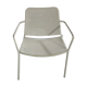 Vintage garden metal armchair