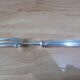 Christofle silver-plated meat fork 240550