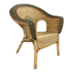 1970s-80s wicker armchair