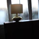 Italian brass and fabric lamp, 1960