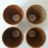 Tasses en grès Digoin