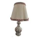 Hand-painted lamp by Geo Martel.