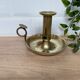 Brass candle holder