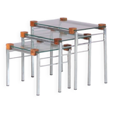 1960s Modern nesting tables from the Netherlands