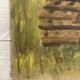 Vintage landscape painting