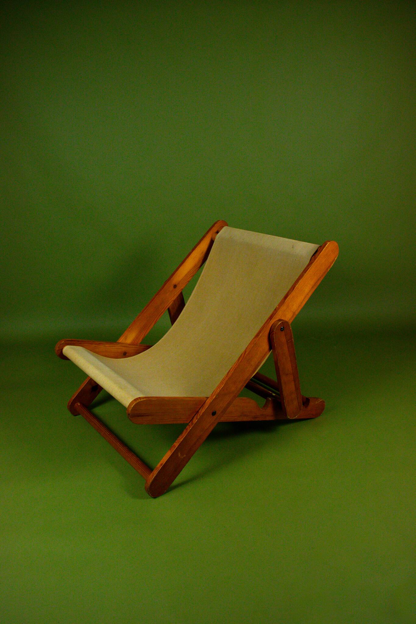Fauteuil Kon Tiki Pierre Bégué édition originales avec coussin d'origine