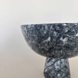 Marble pedestal cup