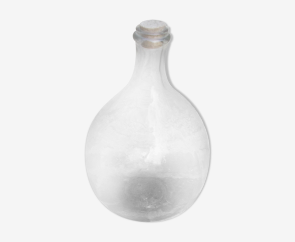 Dame jeanne en verre transparent