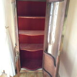 curved louis xv-style showcase