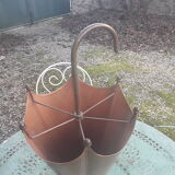 Vintage copper umbrella holder