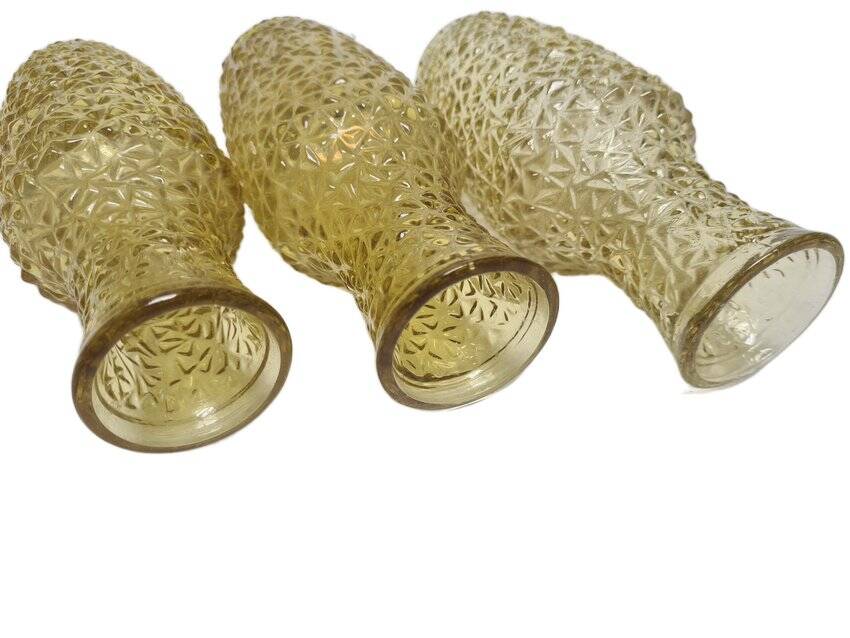 3 vases de HSG Prądniczanka, Pologne, années 1970