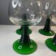 4 verres Roemer vintage