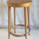 Tabouret de bar Baumann en bois massif années 50 60