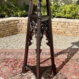 Neo-Gothic Walnut Saddle