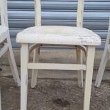 Set of four thonet bistro chairs