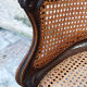 Fauteuil bergère de style Louis XV