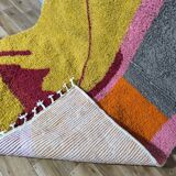 Traditional Moroccan wool rug 3 x 2 m