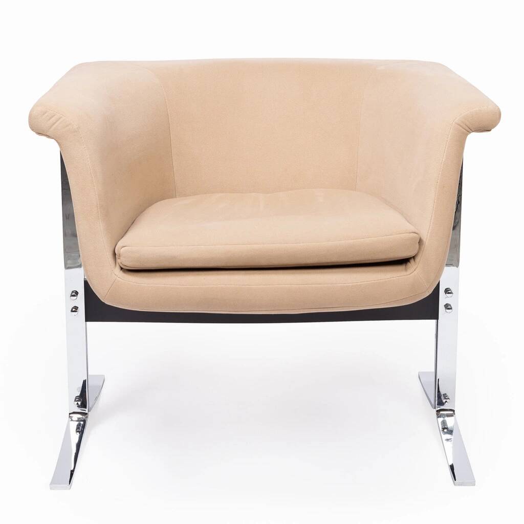 A replica of a chair originally by Otakar Binar