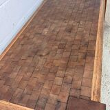 Sturdy wooden vintage coffee table