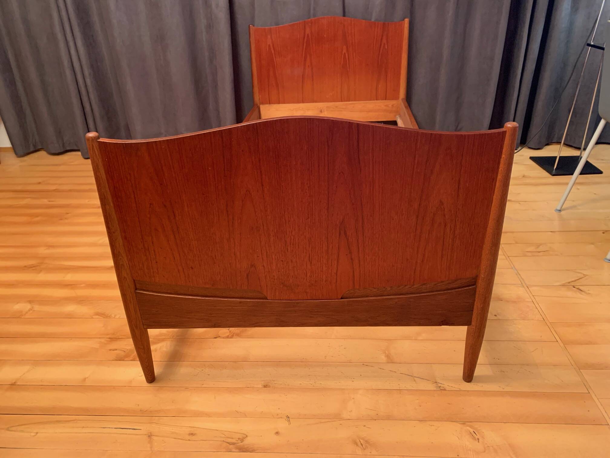 Bed, Denmark, 1960s.