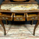 Louis XV toilet table curved in precious wood marquèterie