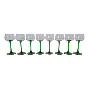 verres à vin blanc d'Alsace