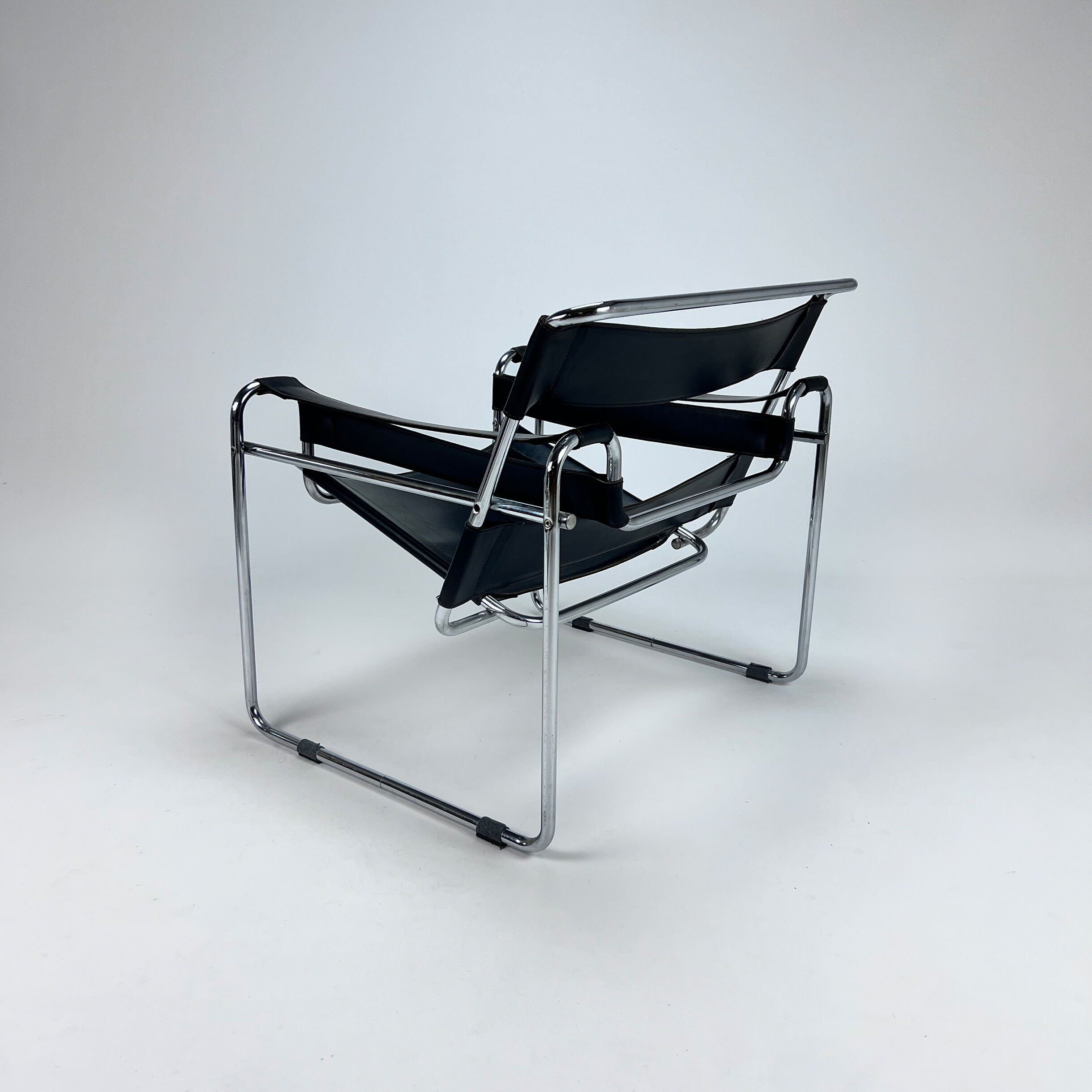 Fauteuil Wassily B3 par Marcel Breuer, années 1980