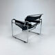 Fauteuil Wassily B3 par Marcel Breuer, années 1980