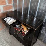 Antique Chinese sideboard. 2 drawers + 2 doors.