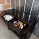 Buffet ancien chinois. 2 tiroirs + 2 portes.