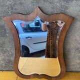 Wooden mirror art deco style