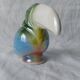 Ceramic Toucan Pastel Iridescent Enamel Decoration