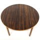 Rosewood dining table, Hugo Troeds, Bjärnum, Sweden, 1960