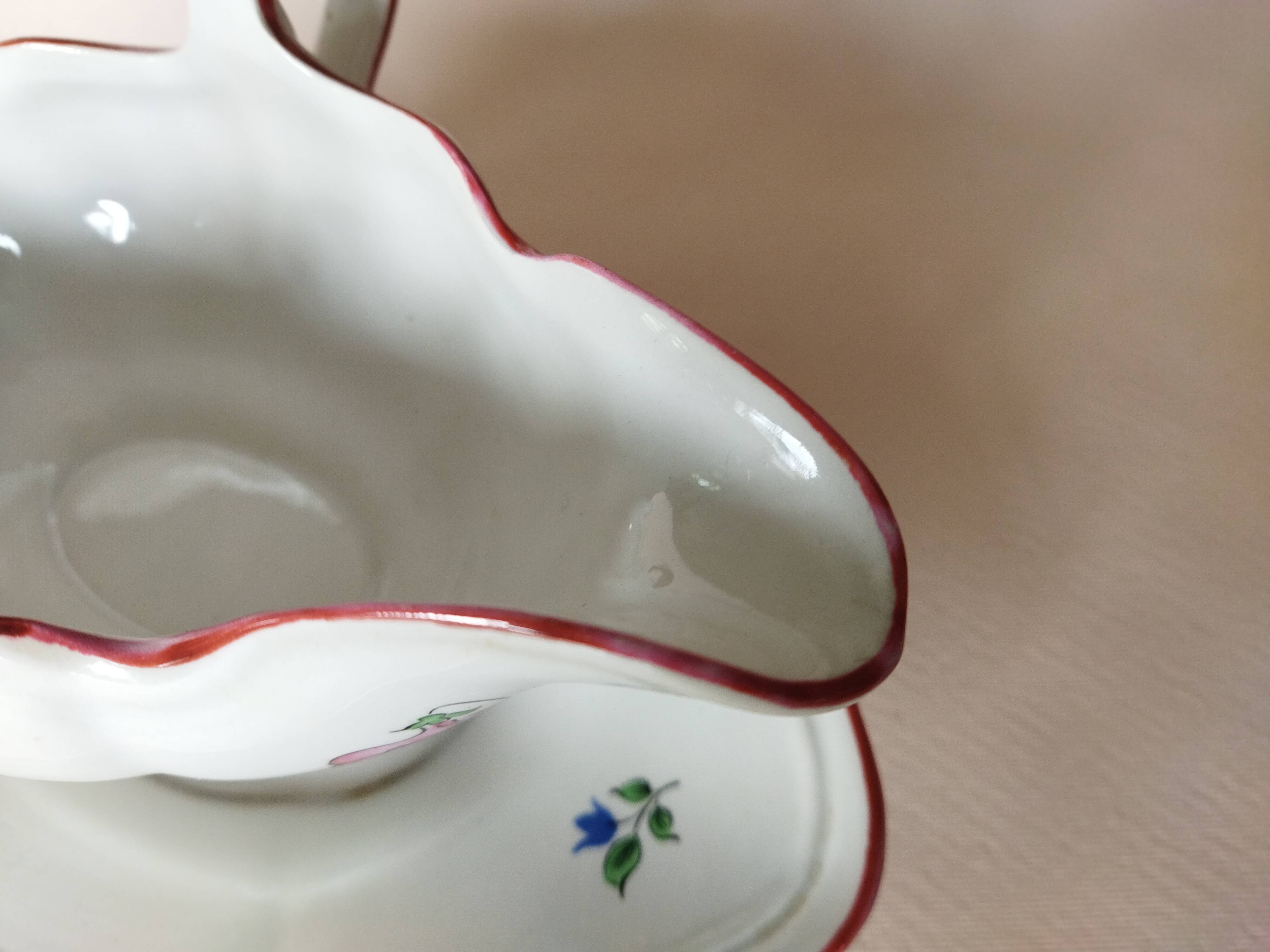 Saucière "Réverbère fin" KG Lunéville
