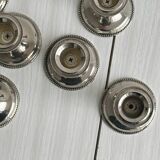 Antique metal candlesticks