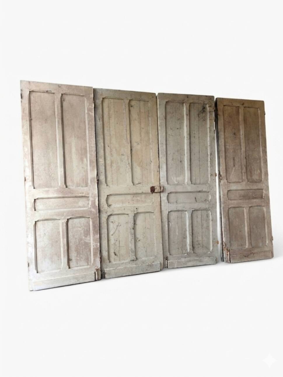 4 old partition doors