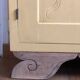 Asymmetrical vintage chest of drawers