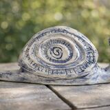Decorative ceramic snail – Unique signed piece