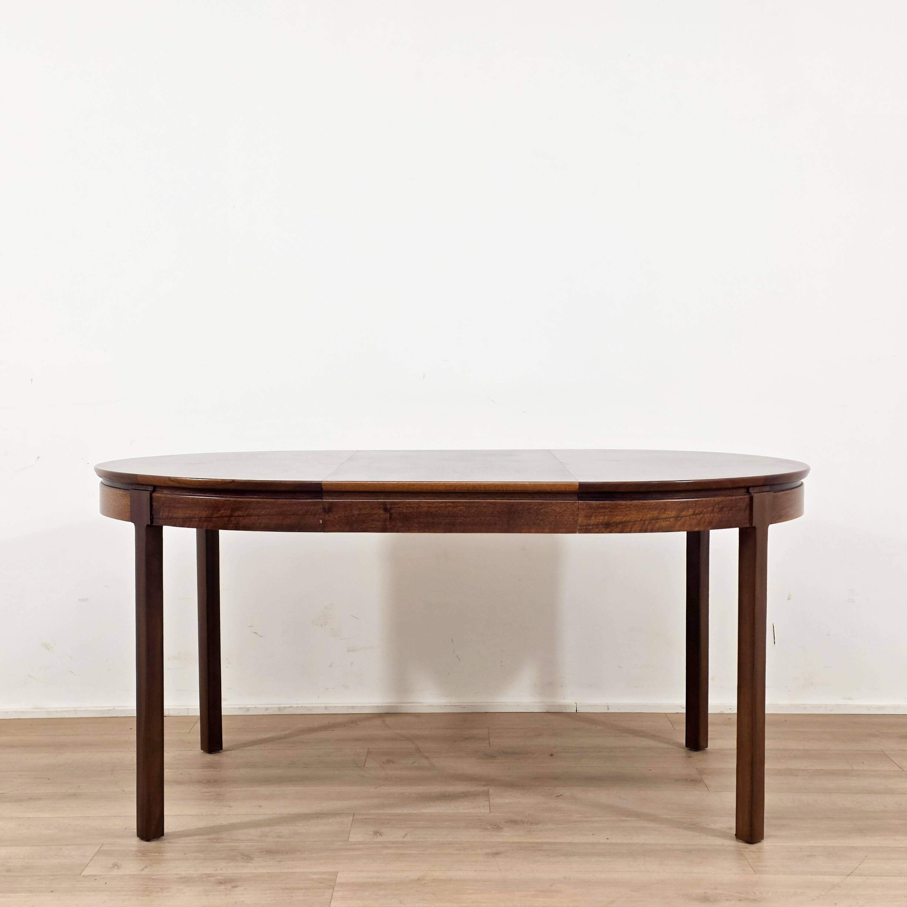 Scandinavian extendable dining table by Jacques Hauville - 1970
