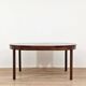 Scandinavian extendable dining table by Jacques Hauville - 1970