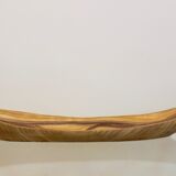 Vallauris distinctive wood grain Ceramic platter 1960 s
