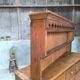 Buffet vaisselier en pin 1900