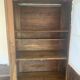 Antique tradesman's cupboard in walnut – mesh pantry – 19th century