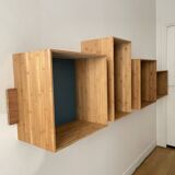 Large designer bookcase from the Danish brand We do Wood