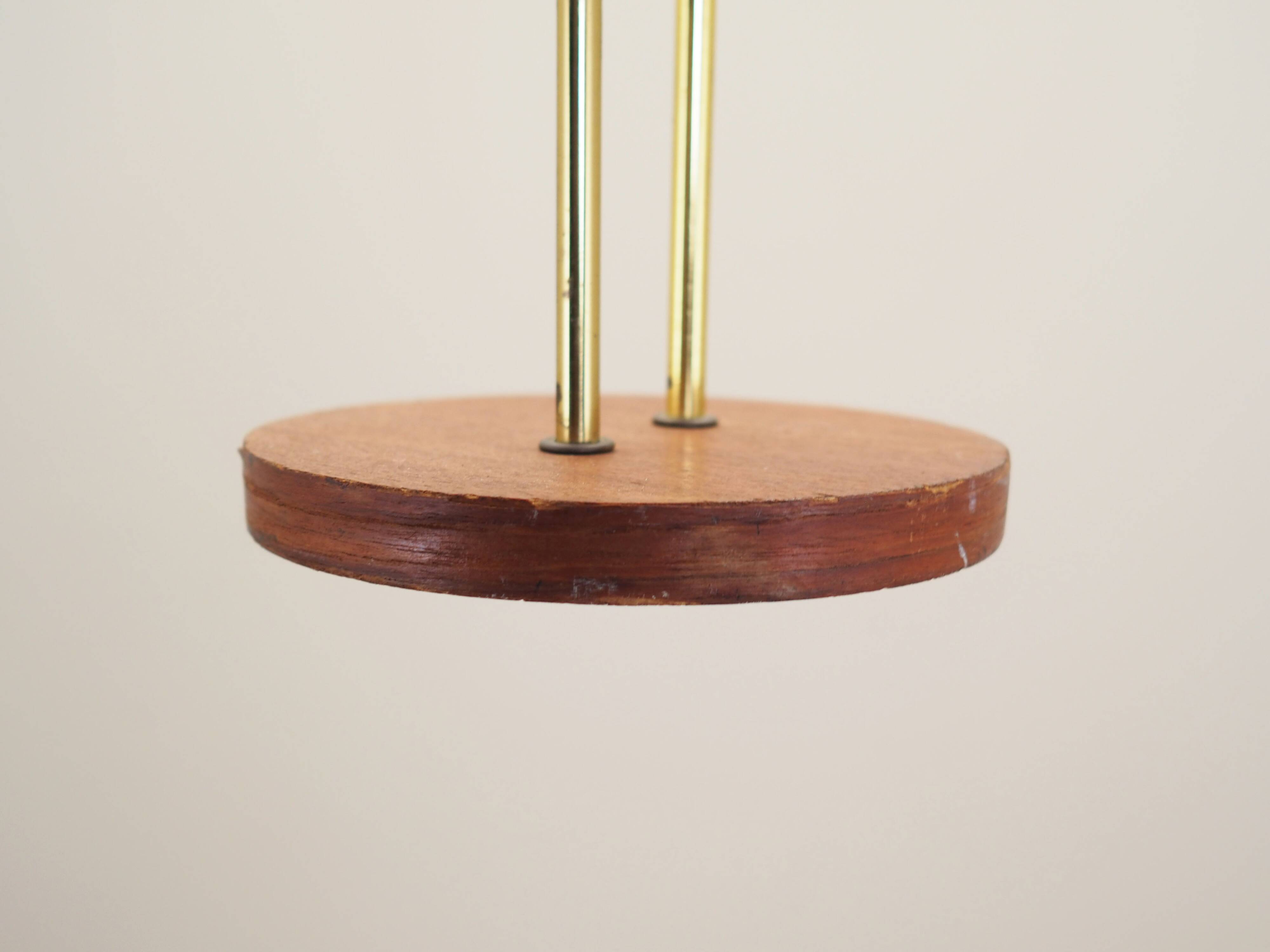 Teak ashtray, Danish design, 1970s, production: Denmark